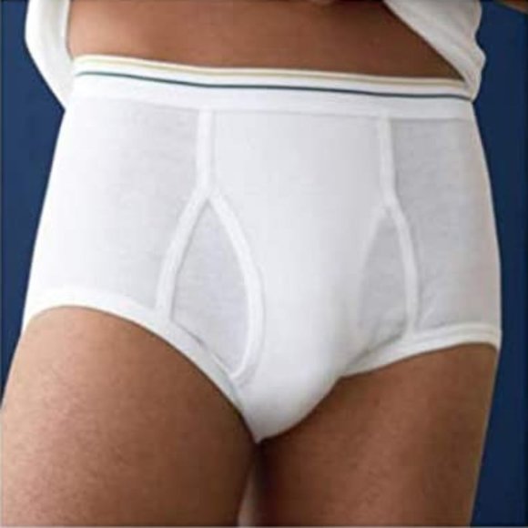 Details about / Stafford 6 Pack Cotton Full-Cut Briefs Waist 3XL 50-52 Big/& Tall Blue Green Gray
